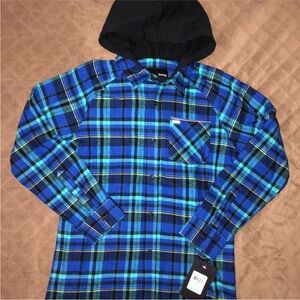 Boys Hooded Flannel